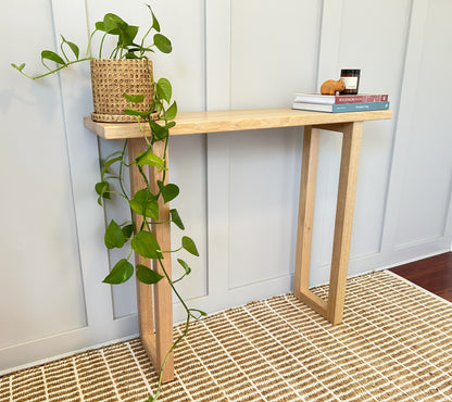 Entry Table - Tasmanian Oak (1000mm)