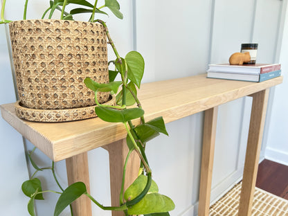 Entry Table - Tasmanian Oak (1000mm)